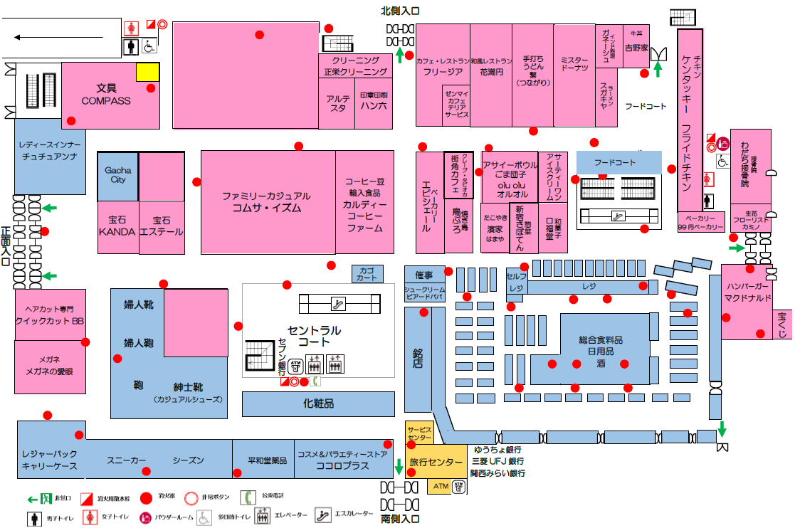 1階 フロアマップ